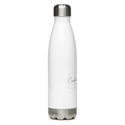 Stainless steel water bottle