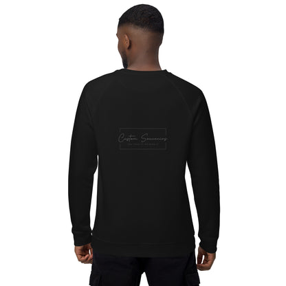 Men organic raglan sweatshirt